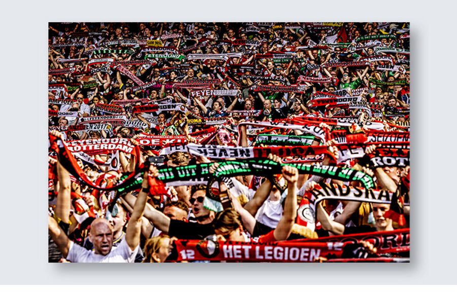 Feyenoord poster Publiek - afbeelding 1