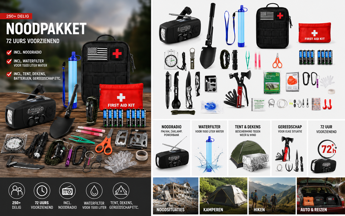 Survival noodpakket - afbeelding 3