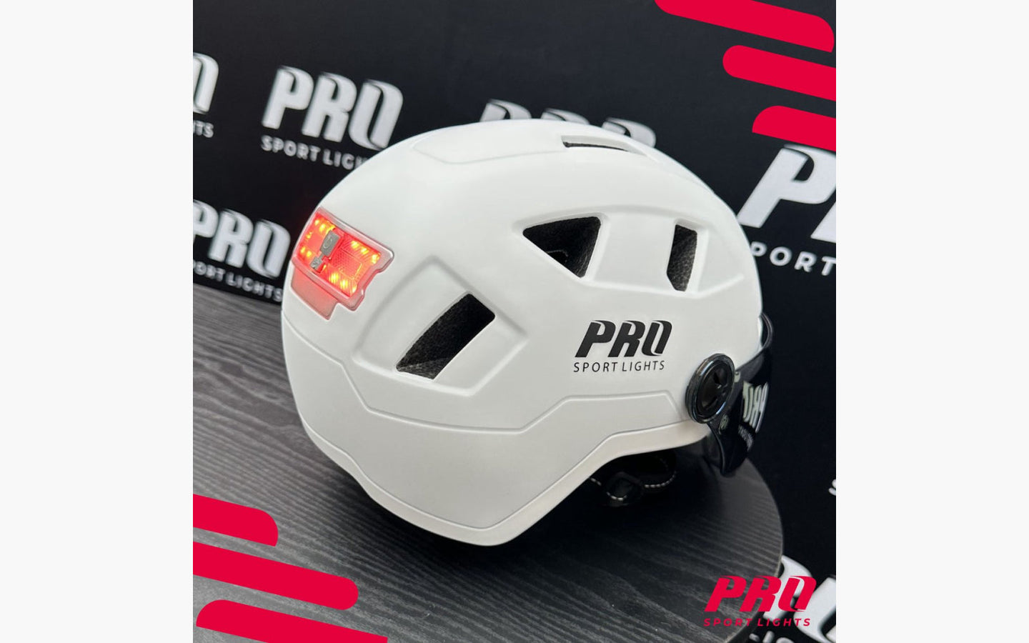 Flashdeal: Fietshelm met vizier en oorwarmers - Pro Sports Lights - afbeelding 8