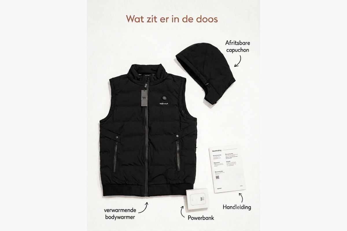 Infrarood verwarmde bodywarmer (m/v) - Wahrm - afbeelding 10