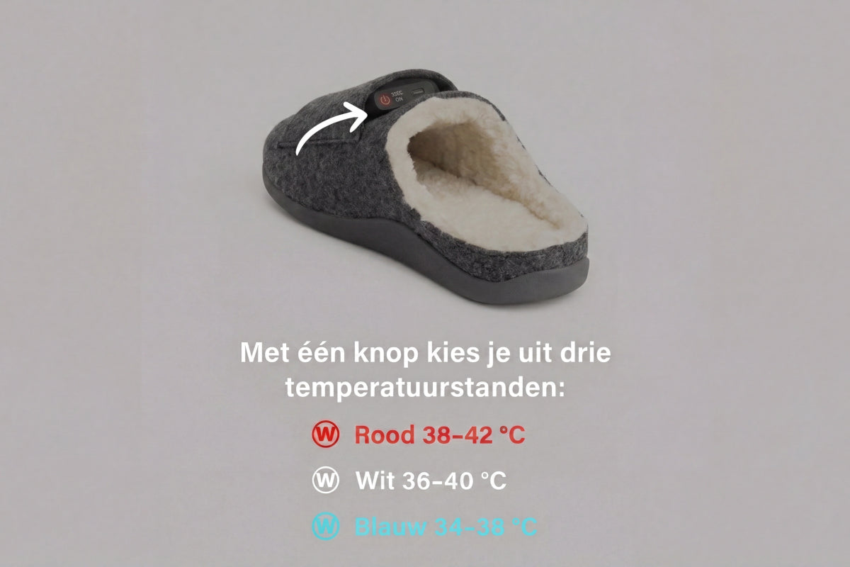 Infrarood verwarmde pantoffels - Wahrm - afbeelding 5