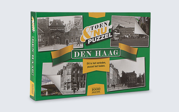 Toen & Nu puzzel - Den Haag - afbeelding 1